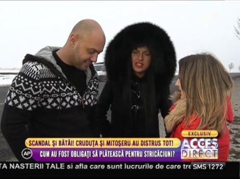 Scandal și bătăi. Daniela Crudu şi Mihai Mitoşeru au distrus totul în calea lor!