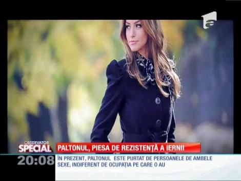 Special! Paltonul, piesa de rezistență a iernii