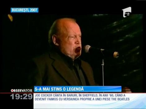 Update / A murit Joe Cocker