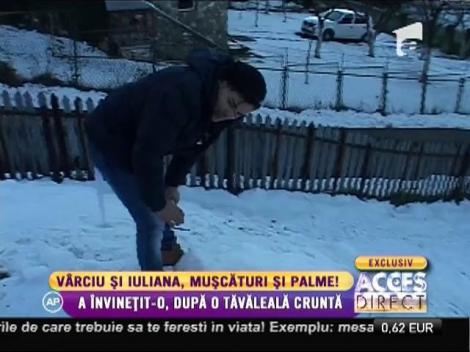 Conflict în plină stradă: Liviu Vârciu și Iuliana Luciu s-au luat la tăvăleală! Asistenta s-a ales cu vânătai