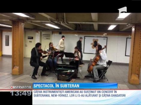 Spectacol în subteran