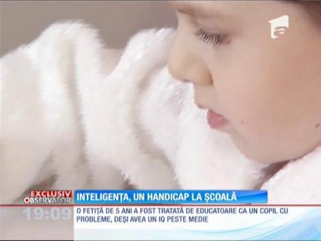 Inteligența, un handicap la școală