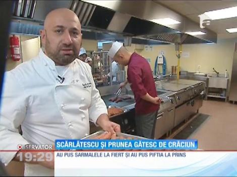 Scărlătescu și Prunea gătesc de Crăciun