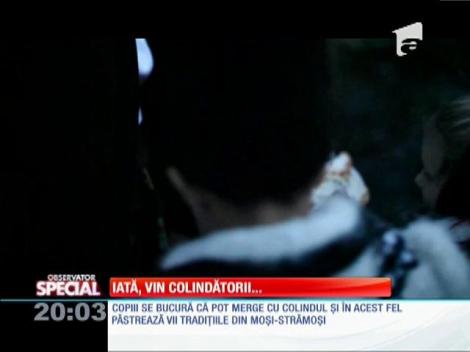 Special! Iată, vin colindătorii