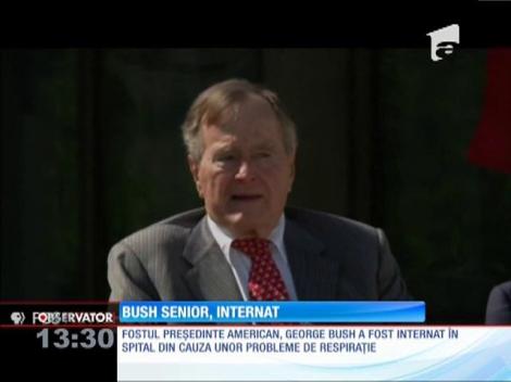 George Bush senior, internat