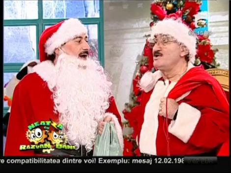 Casting de Moş Crăciun! Romică Ţociu şi Cornel Palade