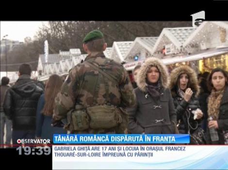 Tânăra româncă dispărută în Franţa