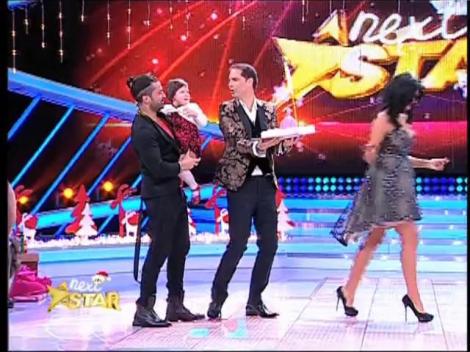 Surpriza pentru fetita-pufulet!