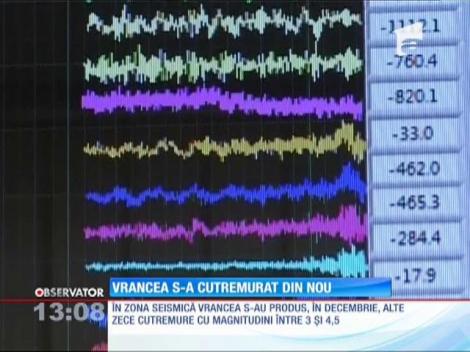 Vrancea s-a cutremurat din nou aseară