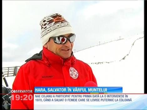 Hara, salvator în vârful muntelui