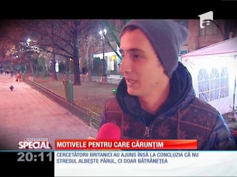 Motivele pentru care cărunţim