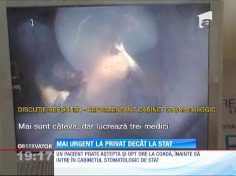 Mai urgent la privat decât la stat