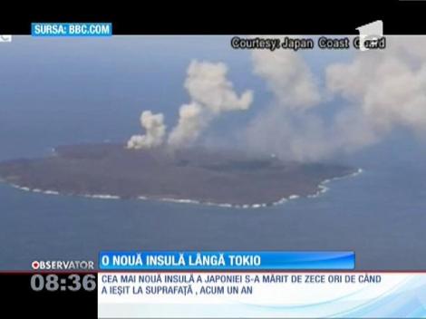 O nouă insulă lângă Tokio