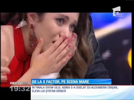 Adina Răducan, câstigatoarea X Factor, a avut primul concert