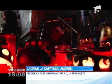 Andreea, fetiţa din Târgovişte lovită mortal, condusă pe ultimul drum