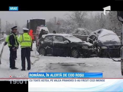 România, în alertă de cod roșu