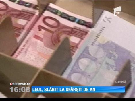 Leul, slăbit la sfârșit de an