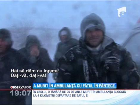 A murit în ambulanţa cu pruncul în pântece