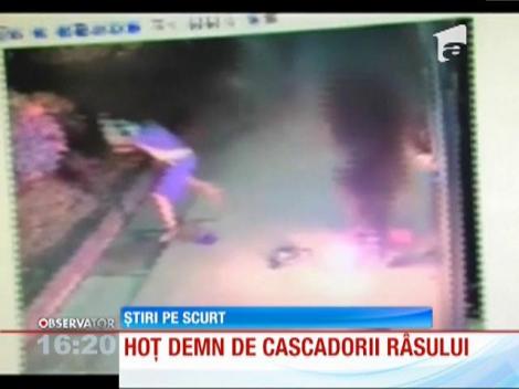 Hoț demn de cascadorii râsului