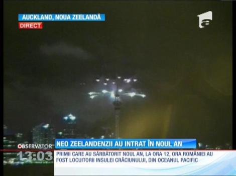 Noua Zeelandă a intrat în noul an