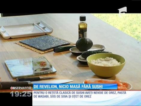 De Revelion, nicio masă fără Sushi