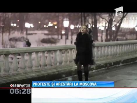 Proteste și arestări la Moscova