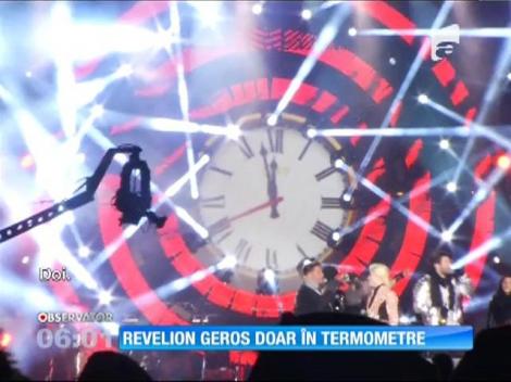 Românii au intrat în noul an la minus 20 de grade Celsius