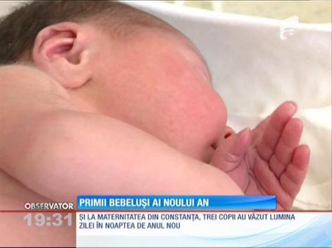 Primii bebeluşi ai noului an