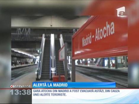 Alertă teroristă la Gara Atocha din Madrid