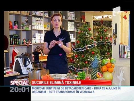 SPECIAL! Sucurile elimină toxinele