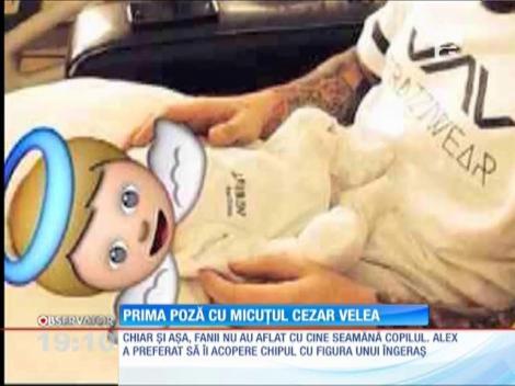 Prima fotografie cu bebeluşul Antoniei şi al lui Alex Velea