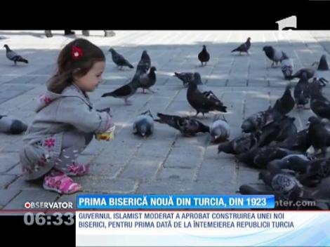 Turcia autorizează construirea unei noi biserici la Istanbul