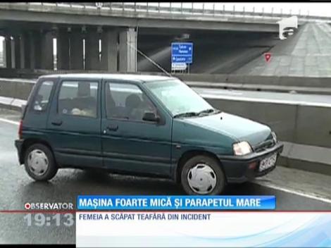 Accident spectaculos pe autostrada Soarelui