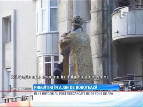 Pregătiri în ajun de Bobotează