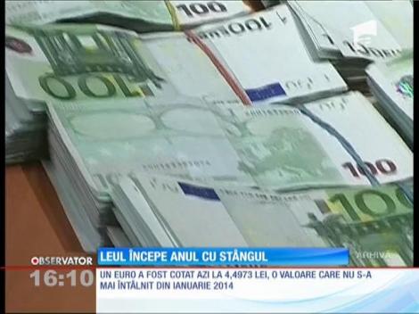 Leul începe anul cu stângul