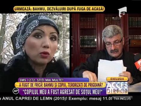 Adriana Bahmuţeanu și copiii, terorizați de Prigoană