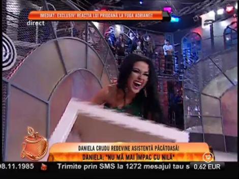 Daniela Crudu aruncă cu masa în poza lui Nilă!