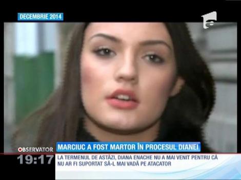 Iuliana Marciuc a fost martor în procesul Dianei Enache