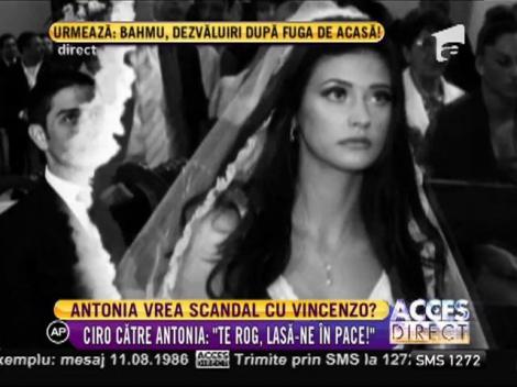 Antonia a primit un ultimatum de la fostul socru