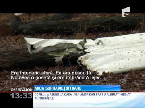 O fetiţă de numai şapte ani a supravieţuit miraculos &icirc;n urma unui accident de avion