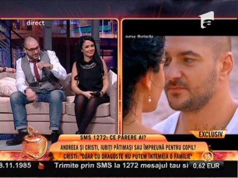 Andreea Mantea: ”Ca și cuplu, nu mă înțeleg cu Cristi”