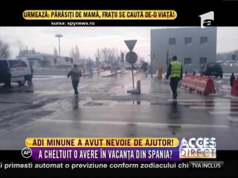 Adi Minune a cheltuit o avere în vacanța din Spania