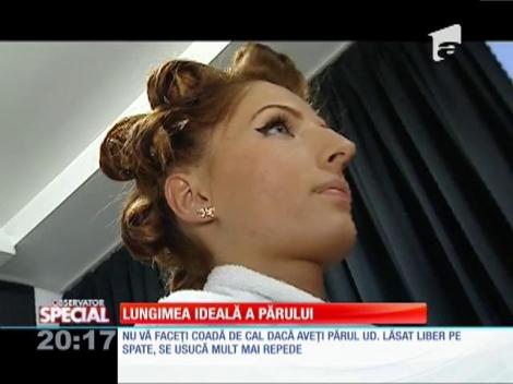 Special! Lungimea ideală a părului