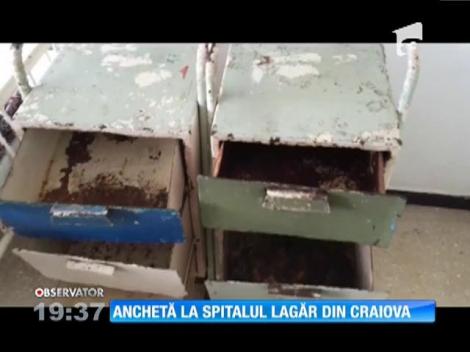 Anchetă la spitalul lagăr din Craiova