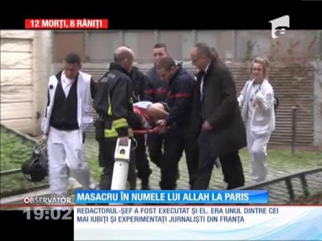 Update / Atac armat la sediul unui ziar din Paris. 12 oameni au murit