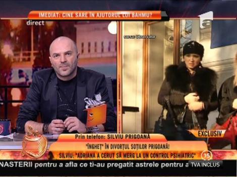 Silviu Prigoană: ”De azi, copiii sunt ilegal la Adriana”