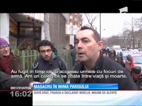 Atac armat la sediul unui ziar din Paris