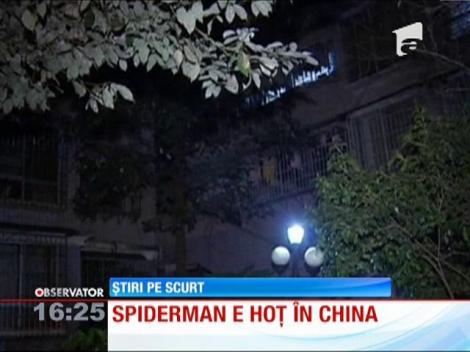 Spiderman e hoţ în China