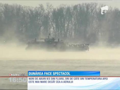 Natură se dă în spectacol pe Dunăre