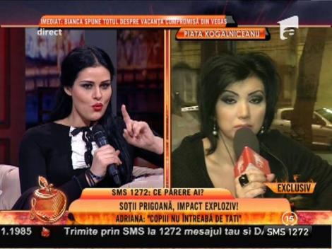 Adriana Bahmuțeanu: ”Silviu Prigoană poate veni oricând să-și vadă copiii”